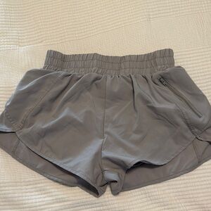 Women's Gray Athletic Shorts